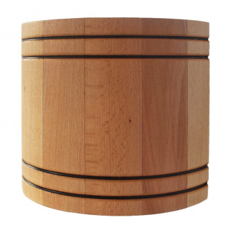 Ventilador de sauna MM-S con acabado de madera curvada d/100mm