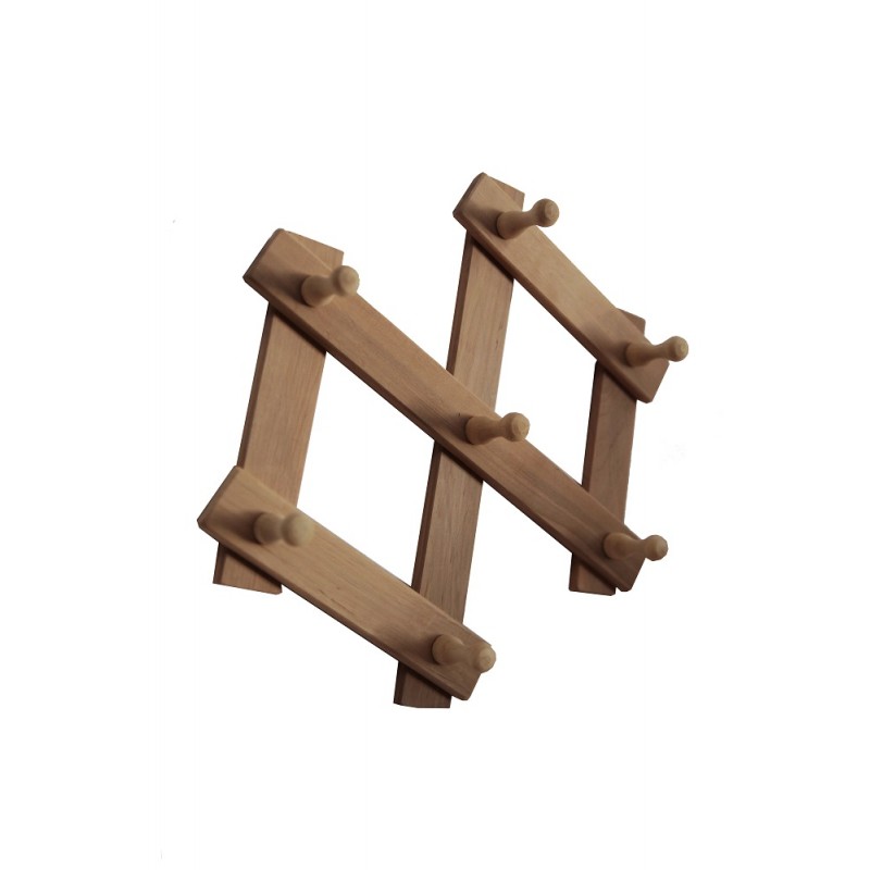 Percha deslizante, 7 ganchos