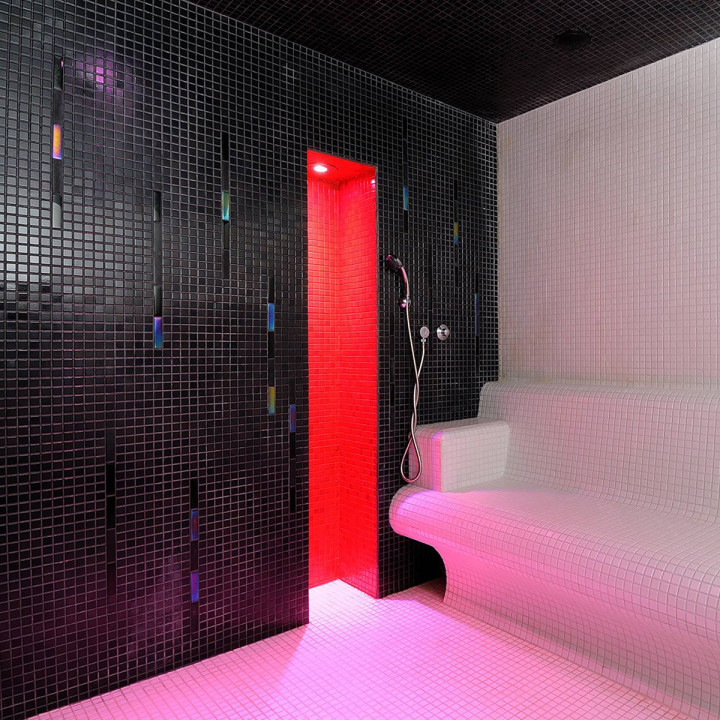 Asiento de esquina para sauna de vapor WEDI 650mm