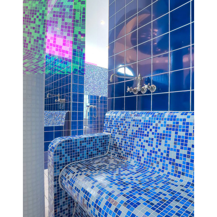 Asiento de esquina para sauna de vapor WEDI 650mm