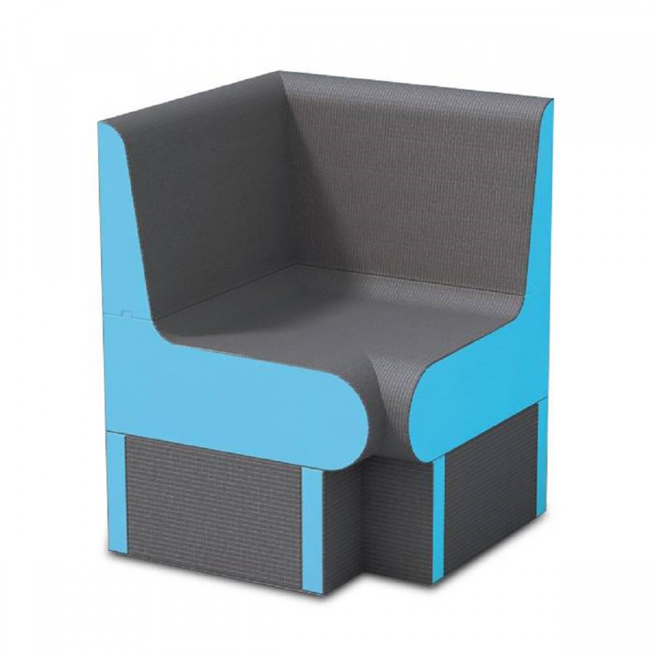 Asiento de esquina para sauna de vapor WEDI 650mm