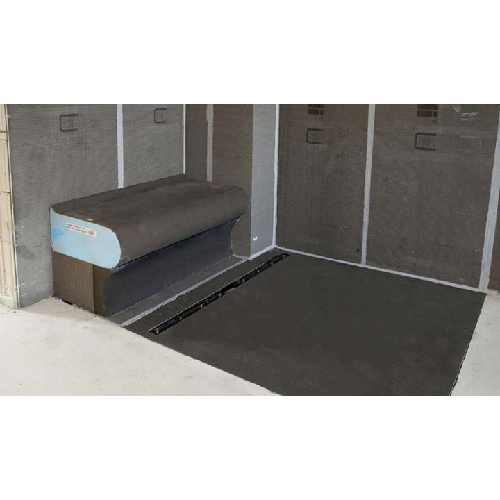 Panel de construcción flexible WEDI, 20/30 mm de espesor