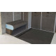 Panel de construcción flexible WEDI, 20/30 mm de espesor