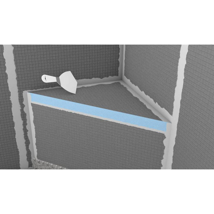 Panel de construcción flexible WEDI, 20/30 mm de espesor