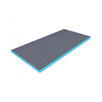 Tablero de construcción flexible WEDI, curvado longitudinalmente