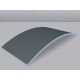 Tablero de construcción flexible WEDI, curvado longitudinalmente