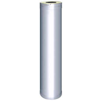Prolongación de chimenea de acero HARVIA 1 m