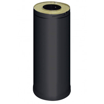 Extensión de chimenea de acero HARVIA 0,5 m, negro