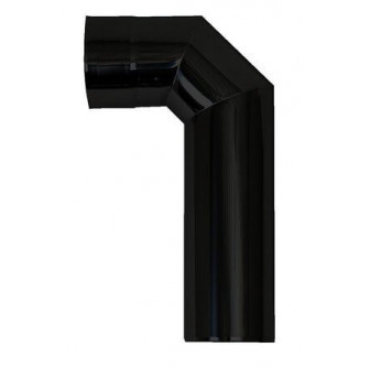 Codo HARVIA 90°, negro