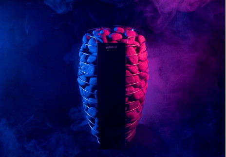 Novedades de Harvia: control de sauna por teléfono y calentadores eléctricos impresionantes