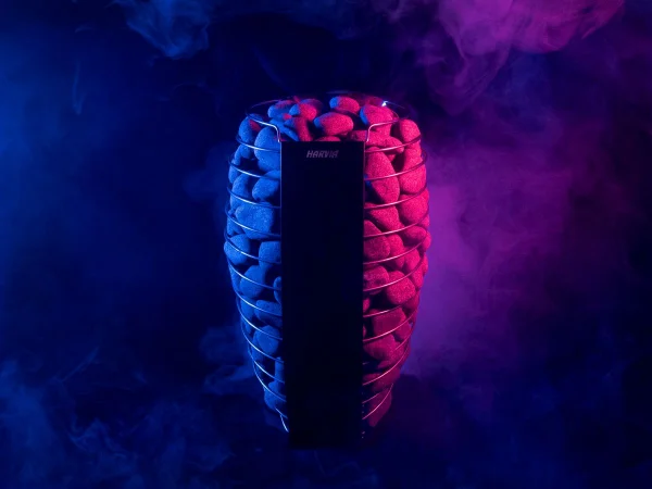 Novedades de Harvia: control de sauna por teléfono y calentadores eléctricos impresionantes