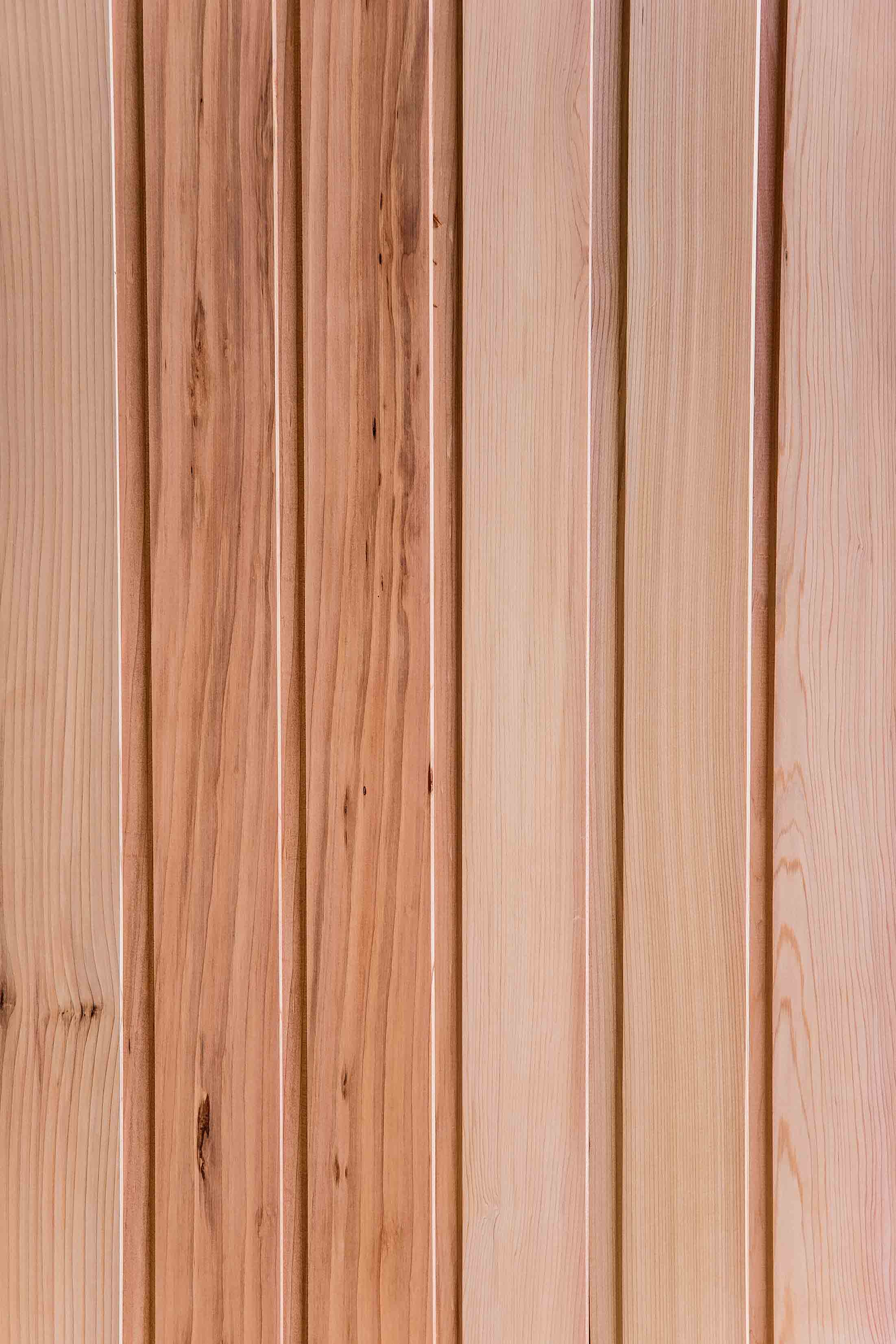 Madera de sauna - cedro y sus cualidades