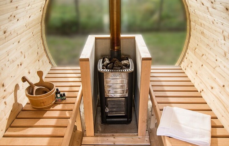 Calentadores de leña para baños de sauna