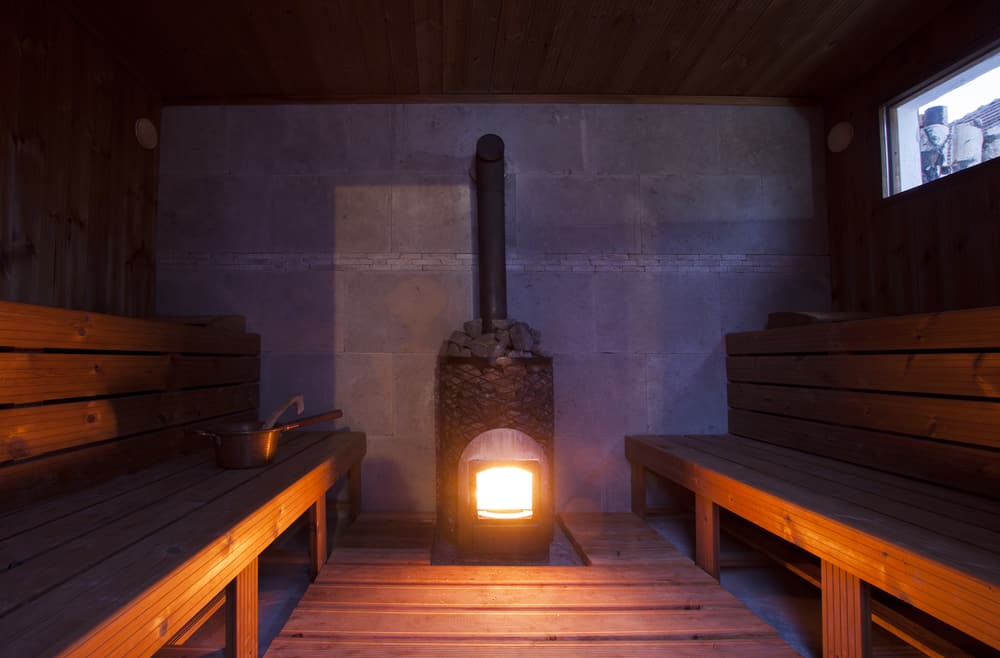 Estufas de leña para sauna