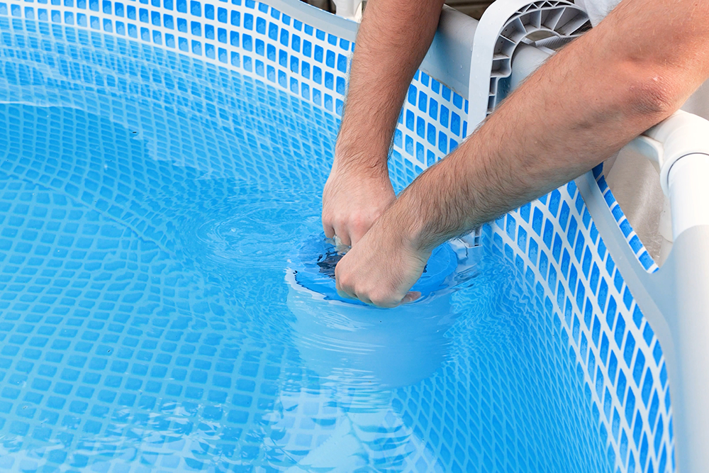 skimmer de piscina