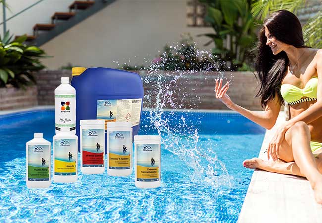 ¿Cómo utilizar correctamente los productos químicos para una piscina exterior?
