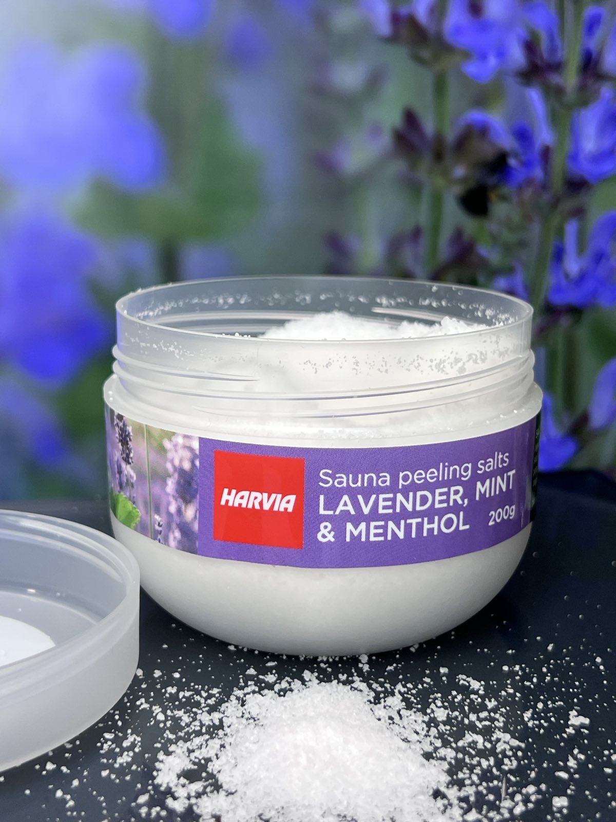 Sal de sauna exfoliante Harvia