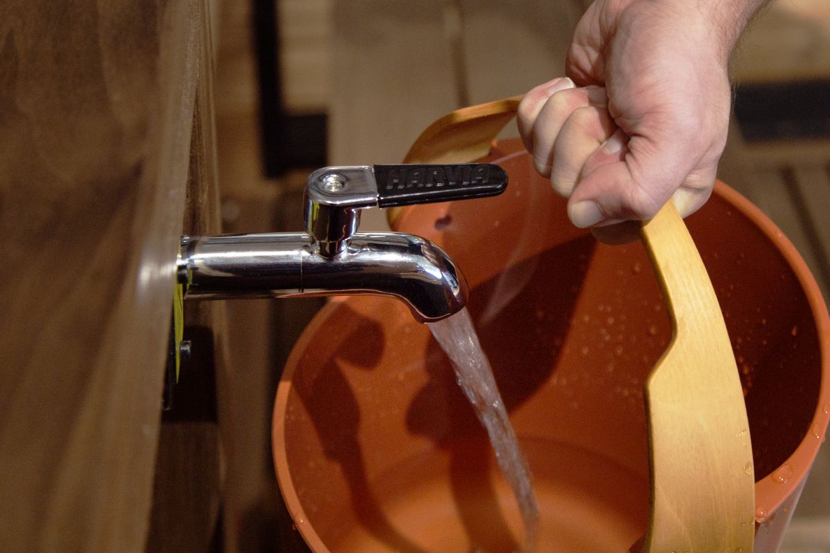 Calentador de agua para sauna