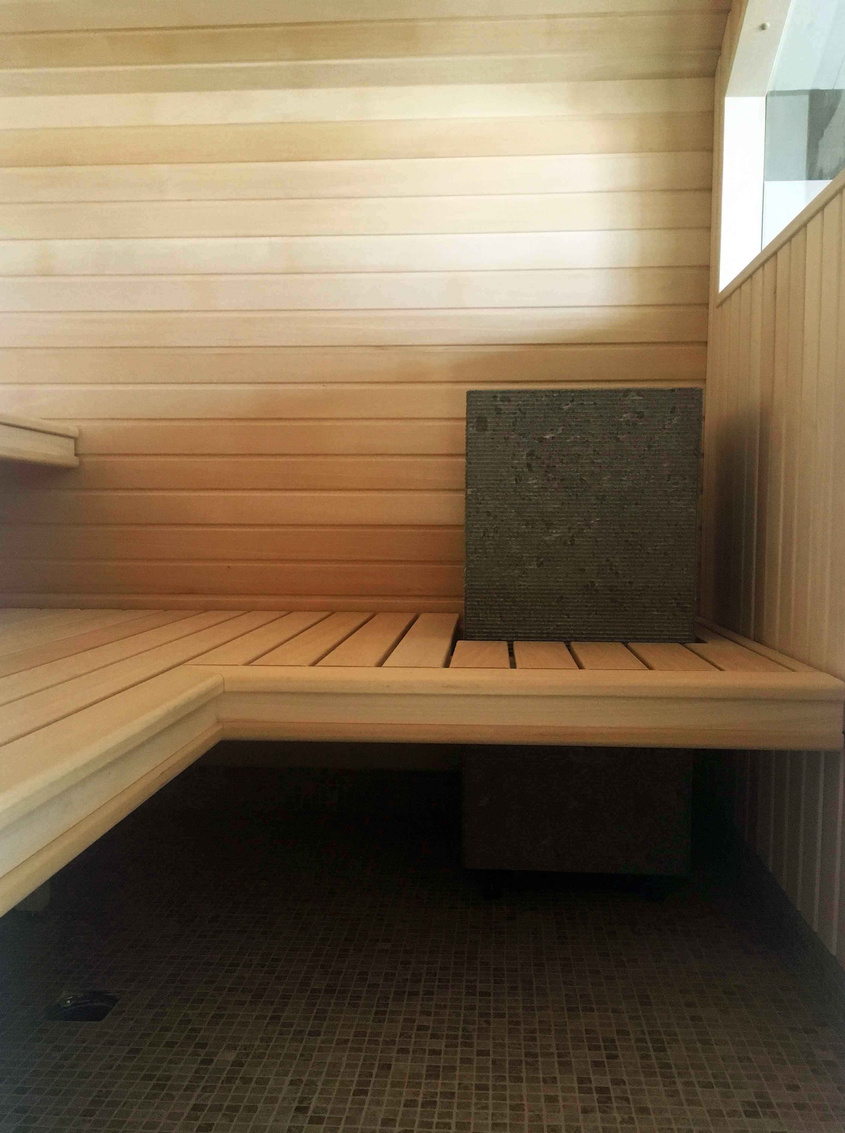 Bancos de sauna
